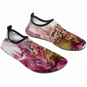 Men Raspberry Bloom Diving Beach Shoes