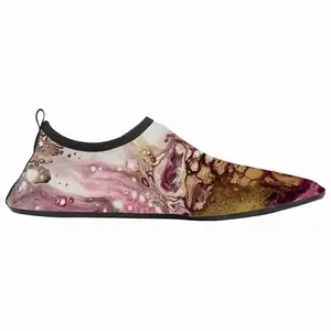 Men Raspberry Bloom Diving Beach Shoes