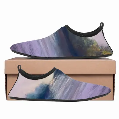 Men Autumn Leaves Diving Beach Shoes