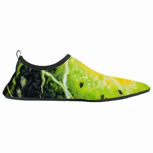 Men Green Fireworks Diving Beach Shoes