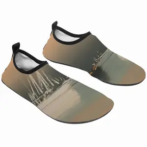 Men Three Sailboats Diving Beach Shoes