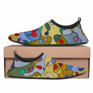 Men Colour Pattern Diving Beach Shoes