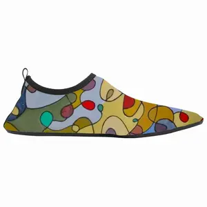 Men Colour Pattern Diving Beach Shoes