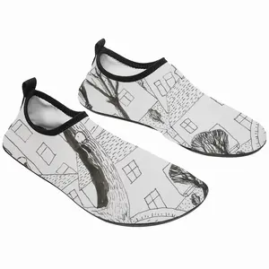 Men Trees Diving Beach Shoes