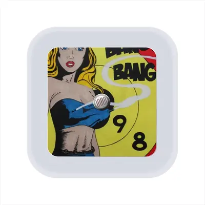 Bang Bang Interior Decor Gift Street Art Sensor Night Light (Square)