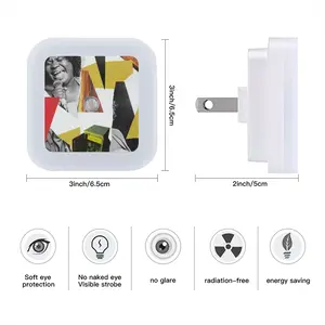 Singer Collage Sensor Night Light (Square)