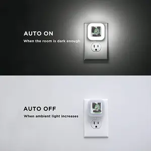 Green Sensor Night Light (Square)