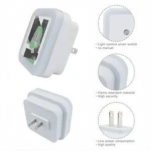 Green Sensor Night Light (Square)