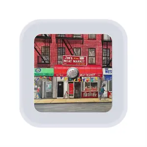 Joes Meat Market New York City Sensor Night Light (Square)