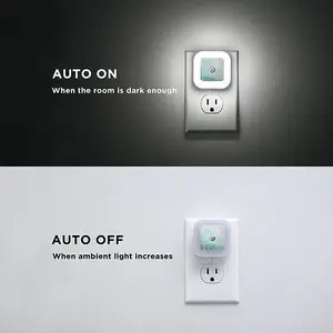 Calm Of The Blue Sensor Night Light (Square)