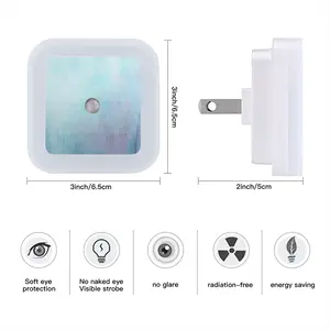 Bright Tones Sensor Night Light (Square)