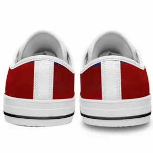 Men Upside-Down-Transgenic-Bleeding Heart Retro Canvas Shoes