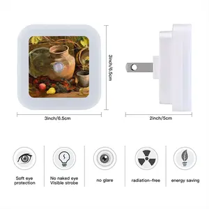 Ceramic Tableware Sensor Night Light (Square)