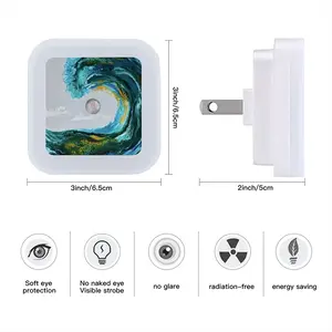 Barrel Wave Sensor Night Light (Square)