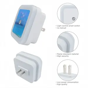 By The Water Sensor Night Light (Square)