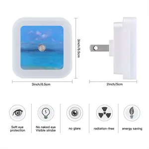 By The Water Sensor Night Light (Square)