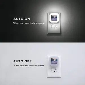 Autumn Leaves Sensor Night Light (Square)