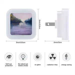 Autumn Leaves Sensor Night Light (Square)