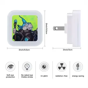 Bubble Wizard Sensor Night Light (Square)