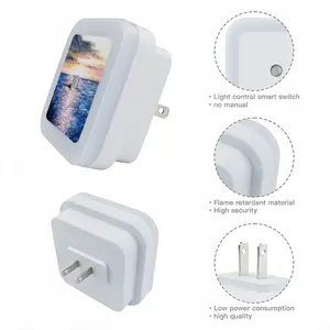 Jamaica Sunset Sensor Night Light (Square)