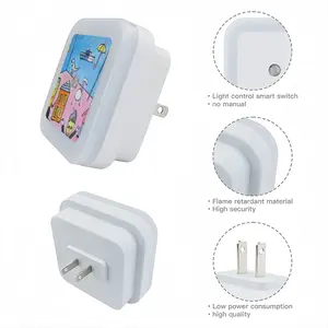 Childs Room Sensor Night Light (Square)