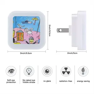 Childs Room Sensor Night Light (Square)