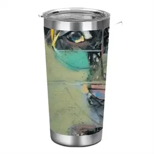 No 14 Car Mug (Spray Paint)