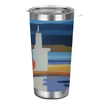 Stormy Sky On La Pointe Courte Car Mug (Spray Paint)