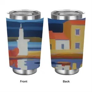 Stormy Sky On La Pointe Courte Car Mug (Spray Paint)