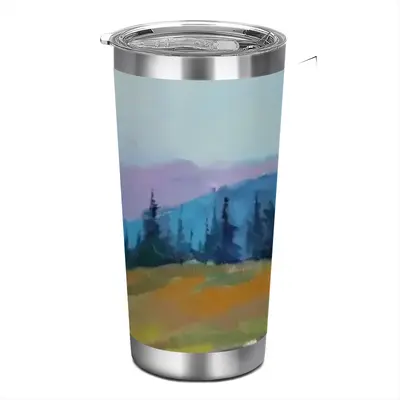 Way At Mountains Car Mug (Spray Paint)