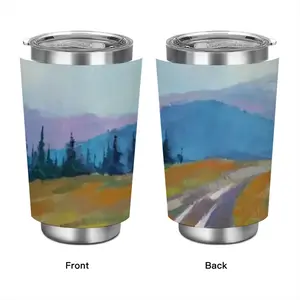 Way At Mountains Car Mug (Spray Paint)