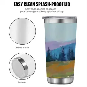 Way At Mountains Car Mug (Spray Paint)