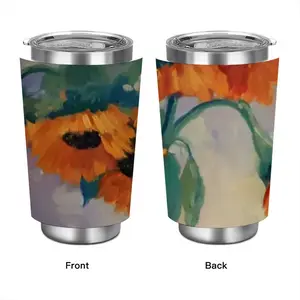 Sunflowers Car Mug (Spray Paint)