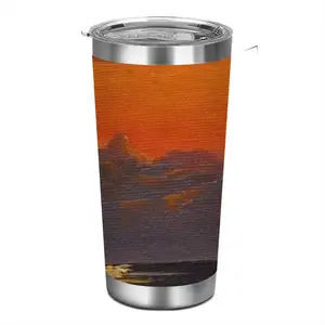 Beautiful Sunset On The Sea Car Mug (Spray Paint)