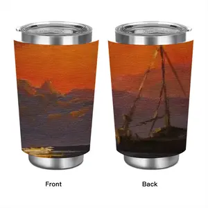 Beautiful Sunset On The Sea Car Mug (Spray Paint)