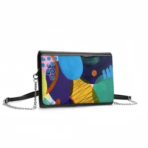 Blue And Green Modern Multifunctional Shoulder Bag