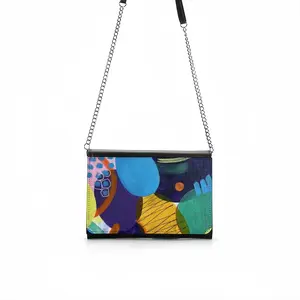 Blue And Green Modern Multifunctional Shoulder Bag