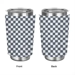 Black-And-White Car Mug (Spray Paint)