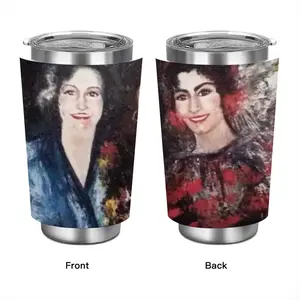 Three Graces Flying Through Madrid Car Mug (Spray Paint)