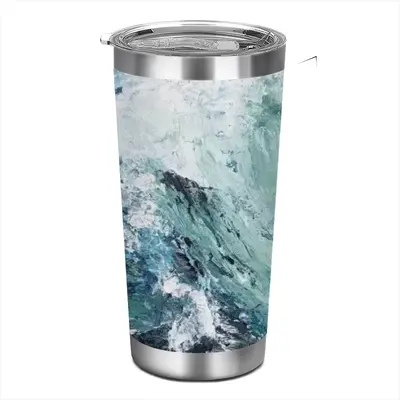 Dancing With Waves Car Mug (Spray Paint)