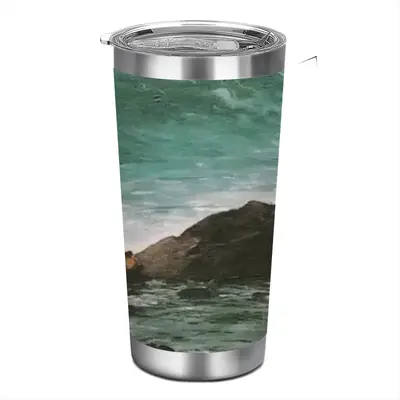 Breaking Waves Car Mug (Spray Paint)