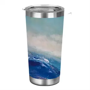 Dancing Waves Car Mug (Spray Paint)