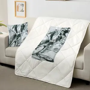 Albert Bike Pillow Quilt