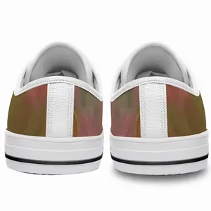 Men Still Life With Iron (White And Black) Retro Canvas Shoes