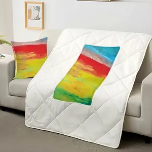 Earthly Aurora Pillow Quilt