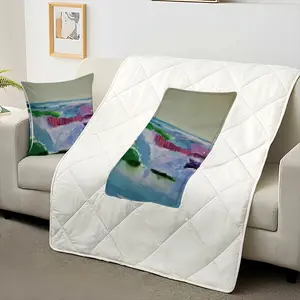 Water Falling Pillow Quilt