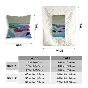 Water Falling Pillow Quilt