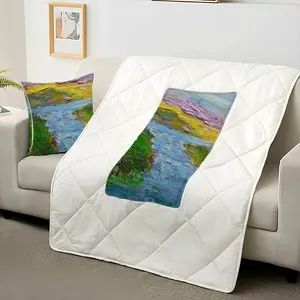 River Pillow Quilt