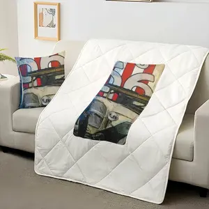 Route 66 Pillow Quilt