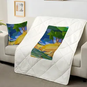 La Calanque Den Vau Pillow Quilt